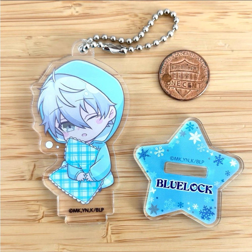 Rare Bluelock acrylic keychain stand Nagi Seishiro